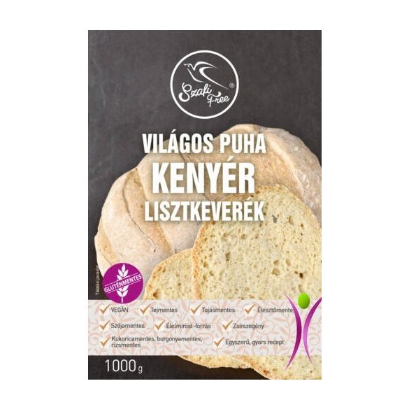 SZAFI FREE VILÁGOS PUHA KENYÉR LISZTKEVERÉK 1000 G