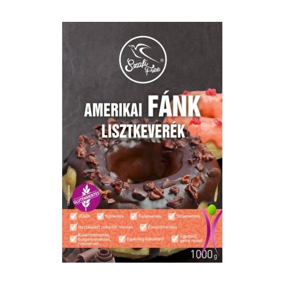 SZAFI FREE AMERIKAI FÁNK LISZTKEVERÉK 1000G