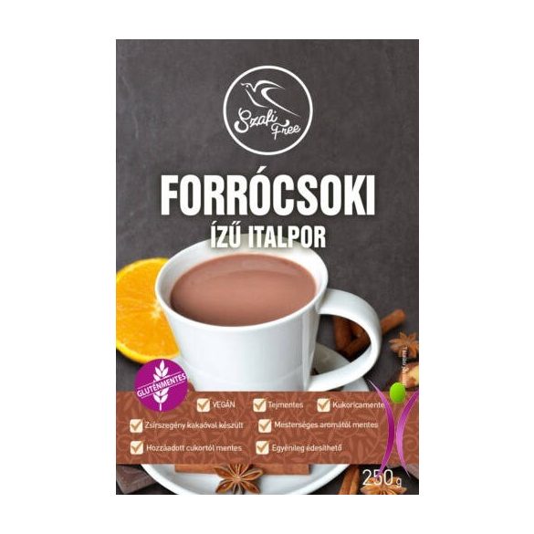 SZAFI FREE FORRÓCSOKI ÍZŰ ITALPOR 250G