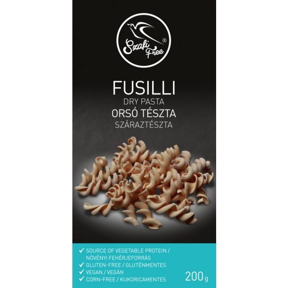 SZAFI FREE ORSÓ - FUSILLI SZÁRAZTÉSZTA