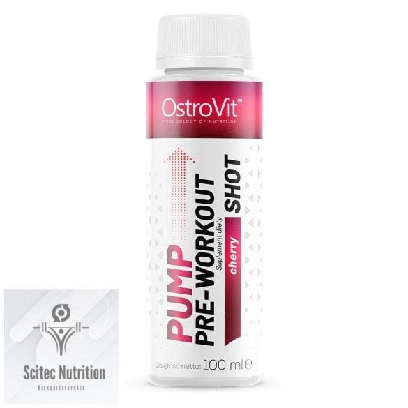 OSTROVIT Pump Pre-Workout Shot Cherry 100ml