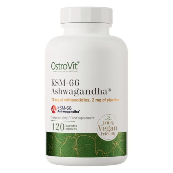 OstroVit KSM-66 Ashwagandha VEGE 120 Kapszula